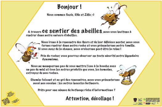 thumbnail - Panneaux didactiques - Sentier des abeilles